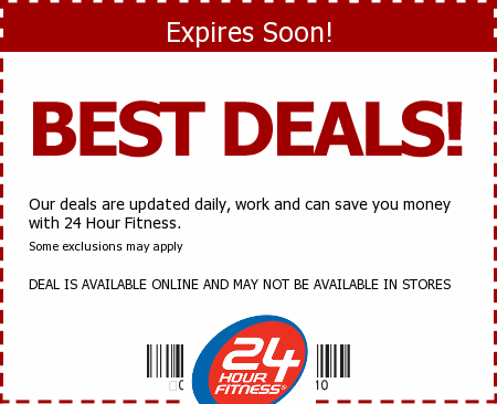 24 Hour Fitness Promo Code