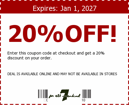 7 For All Mankind Promo Code