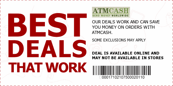 ATM Cash Coupons