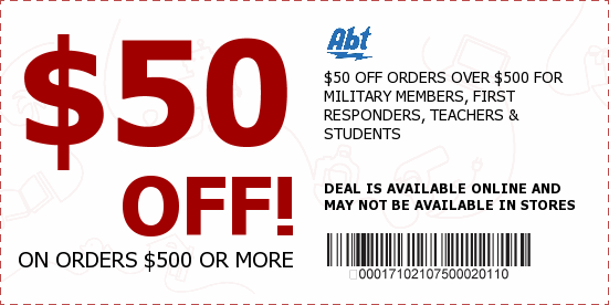 Abt Electronics Coupons