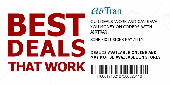 AirTran Coupons