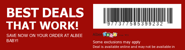 Albee Baby Coupon