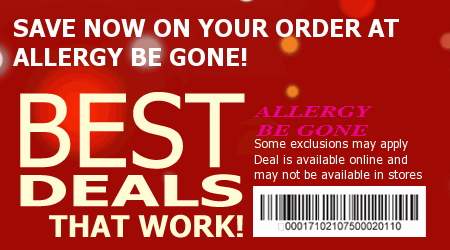 Allergy Be Gone Coupon Code