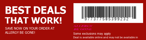 Allergy Be Gone Coupon
