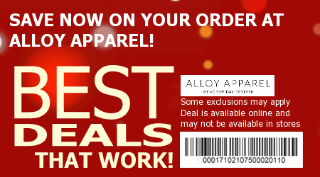 Alloy Coupon Code