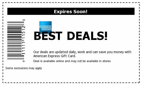 American Express Gift Cards Deals