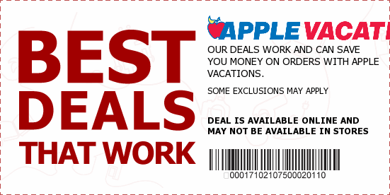 Apple Vacations Coupons