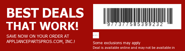 Appliance Parts Pros Coupon