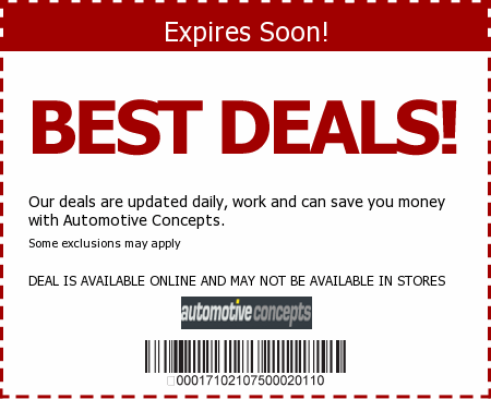 Automotive Concepts Promo Code