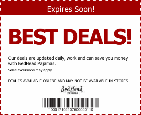 BedHead Pajamas Promo Code