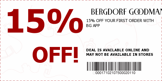 Bergdorf Goodman Coupons