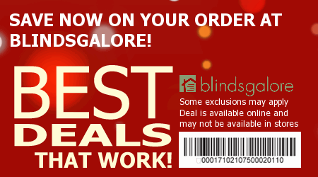 Blinds Galore Coupon Code