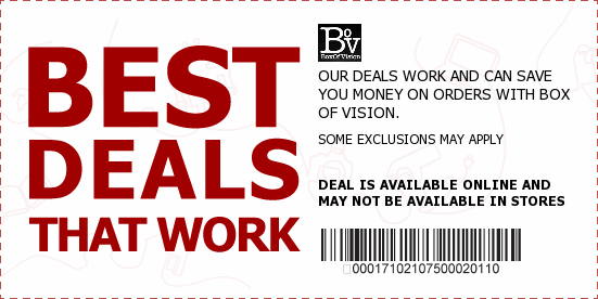 Box of Vision Coupons