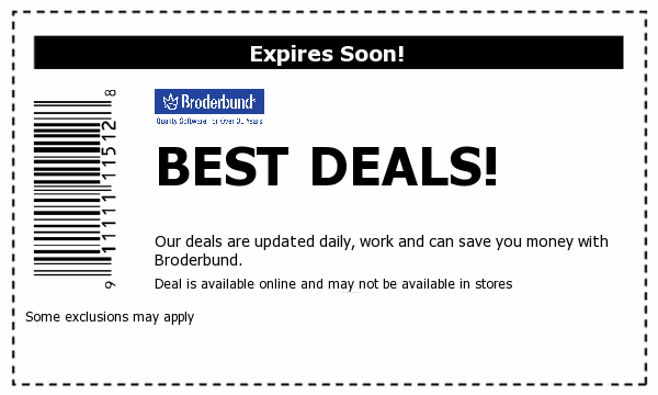 Broderbund Deals