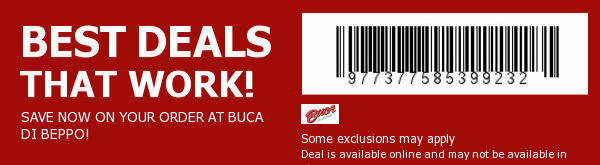 Buca di Beppo Coupon