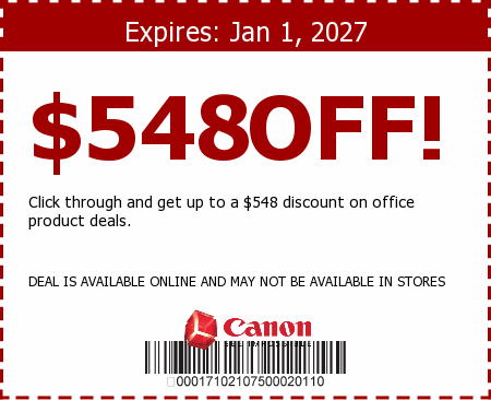 Canon Promo Code