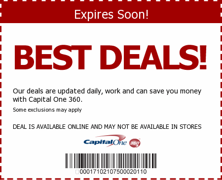 Capital One 360 Promo Code