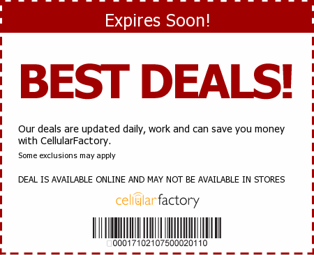 Cellular Factory Promo Code