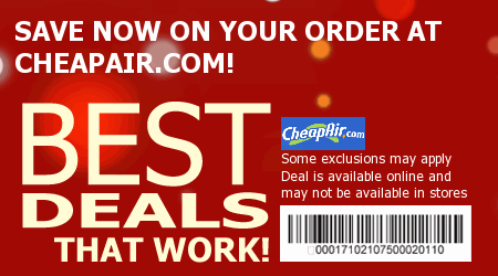 CheapAir.com Coupon Code