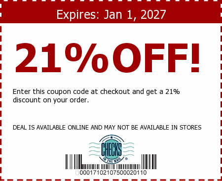 Checks In The Mail Promo Code
