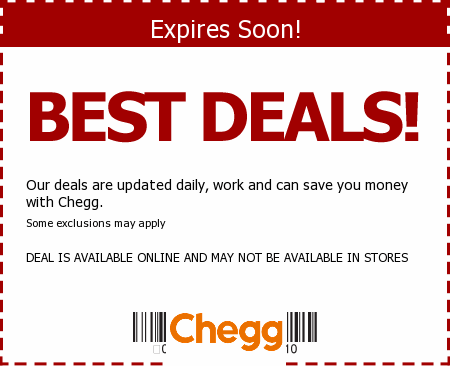 Chegg Promo Code