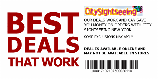 City Sightseeing Cruises Coupons