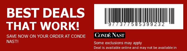 Conde Nast Coupon
