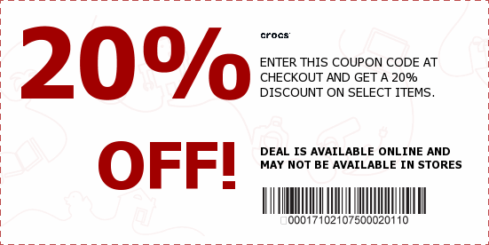 Crocs Coupons
