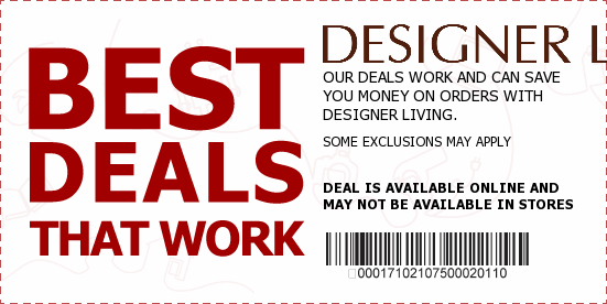 Designer Living Coupons