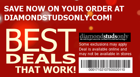 DiamondStudsOnly.com Coupon Code