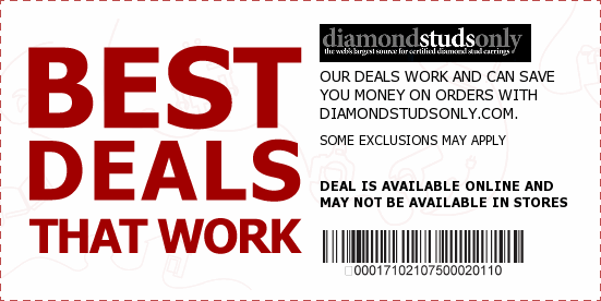 DiamondStudsOnly.com Coupons