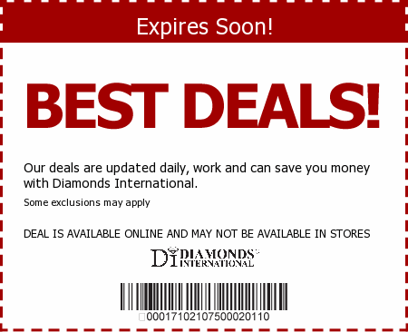 Diamonds International Promo Code