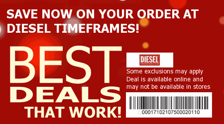 Diesel Time Frames Coupon Code