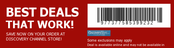 Discovery Channel Store Coupon