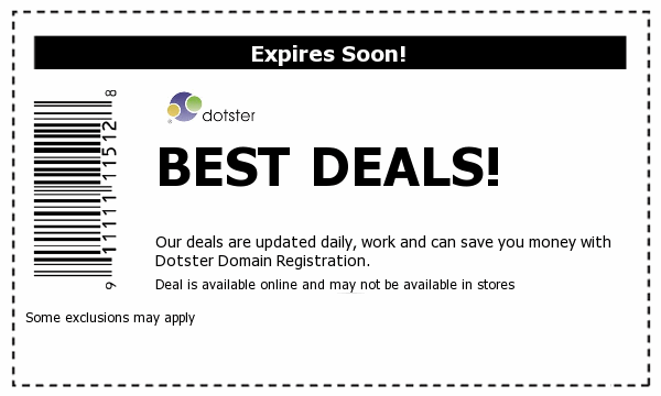 Dotster Deals