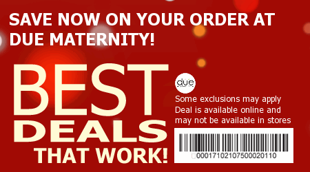 Due Maternity Coupon Code