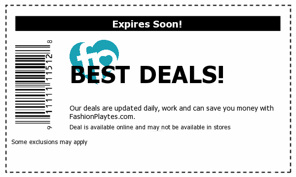 Fashion Playtes Deals