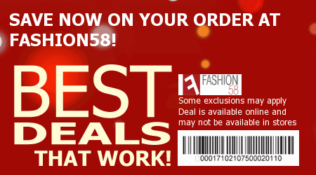 Fashion 58 Coupon Code