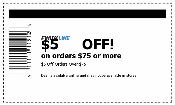 Finish Line sometimes offers coupons like these: