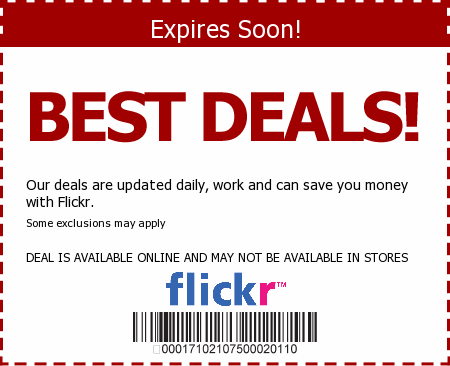 Flickr Promo Code