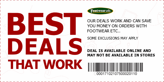Footwear etc Coupons