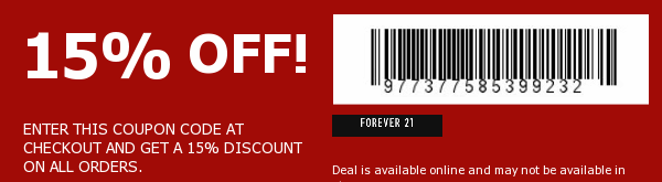 Forever 21 Coupon