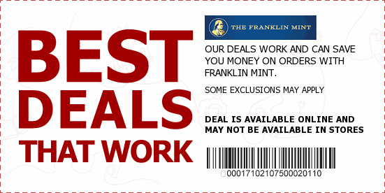 Franklin Mint Coupons