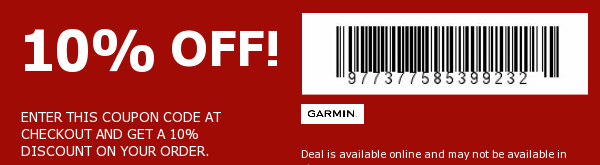 Garmin Coupon