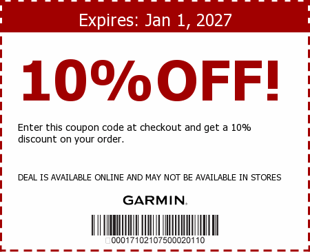 Garmin Promo Code