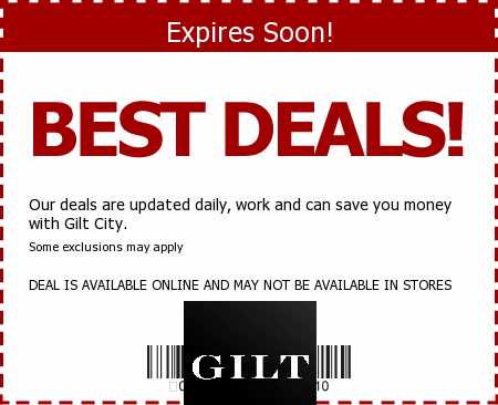 Gilt City Promo Code