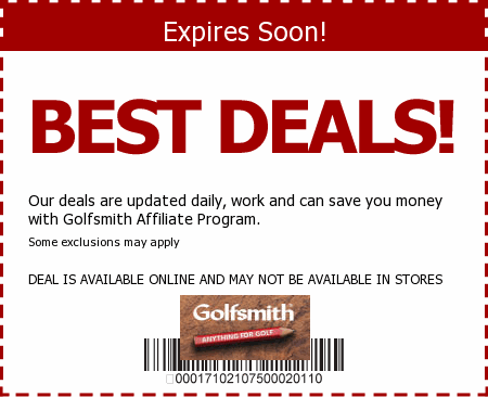 Golfsmith Promo Code
