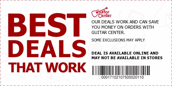 Guitar Center Coupons
