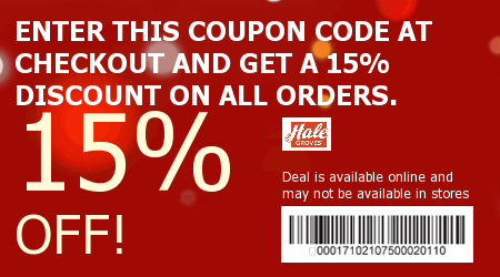 Hale Groves Coupon Code