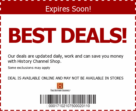 History Channel Promo Code